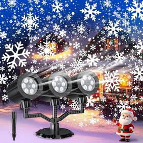 Sw-ty-001 Shen Zhen Starway Photoelectric Technology Co. Ltd. Christmas Projector Lights Outdoor Dynamic Snowflake Single-head White