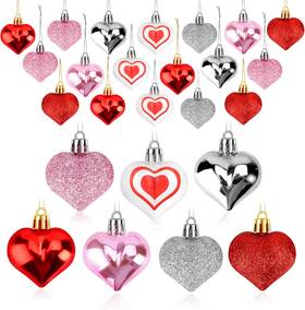 Shenzhen Feiyang Trading Co. Ltd 313029693635 Heart Ornaments For Valentines Day Decorations Hanging Christmas