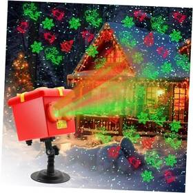 Sc538 Shenzhen Sinovo Tech Christmas Halloween 13 Patterns Led Projector Themes Gift Box Lamp