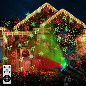 Qaea159a Shenzhen Yuegang Optical Co. Ltd Large Christmas Projector Lights Outdoor Single Head Snowflake Light