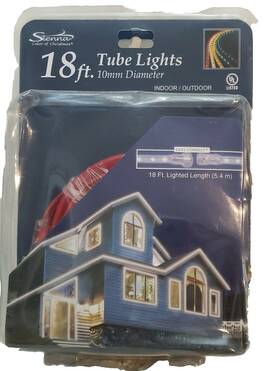 673283 Sienna International Rope Light Tube Red Led Flexible Strip Lighting Christmas Connectable Electric