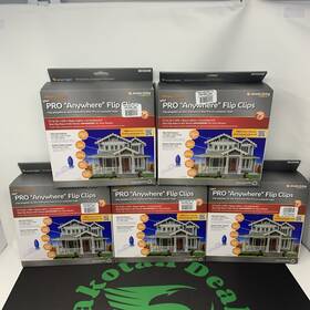 33906262 Siimple Living Solutions 75 Heavy Duty Max Pro Anywhere Christmas Light Flip Clips Lot Of 5 375 Total