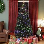 Sky1954 Best Choice Products Christmas Tree Pre-lit Fiber Optic 7 Green Artificial Led 810010023803