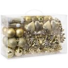 Sky3771 Unbranded Set Of Handcrafted Shatterproof Christmas Or Red