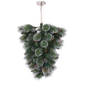 3210 Skyx Skyplug 3-foot Pre-lit Upside Down Ceiling Christmas Tree Fixture With