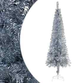 329237 Slim Christmas Tree Silver 47.2inch
