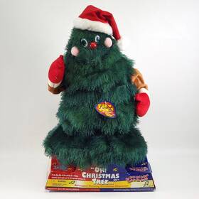 62005 Snow Wonder 2003 Rock A Long Oh Christmas Time Tree Sings Dances Jokes See Video