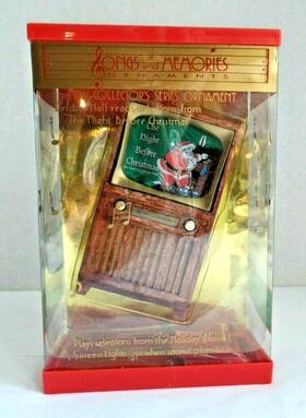 Bp0120 Songs & Memories And Ornament Nip Night Before Christmas New Collectors Edition