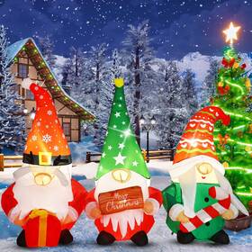 Sosation-decorations-0922 Sosation 7 Ft Christmas Inflatable Gnome Outdoor Decoration Merry