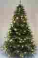 Spl705-270 Holidaystuff 9ft Pre-lit Luxury Feel Real Pe Perfect Shape Artificial Spruce Christmas Tree