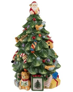 1739437 Spode Christmas Tree 12 Inch Figural Decoration Battery Operated Led Light