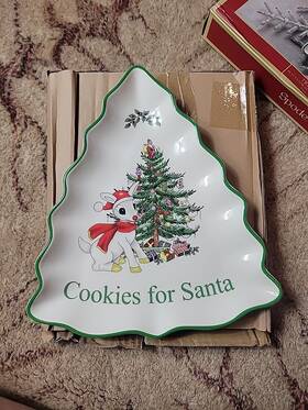 1756328 Spode Christmas Tree Rudolph The Red-nosed Reindeer Cookies For Santa Server
