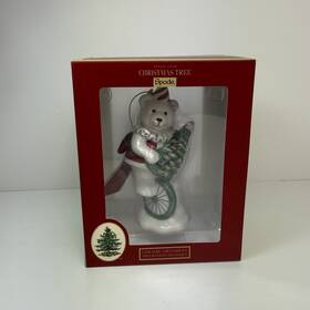 1780132 Spode Christmas Tree Carnival Bear Ornament - Festive Holiday Hanging Decor
