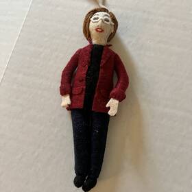 Srb 617375883987 Elizabeth Warren Democrat 2020 Christmas Ornament Handmade President Gift Xmas