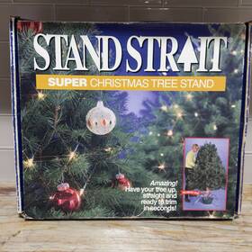 Rs-108 Stand Strait Sheerlund Products Straight Super Christmas Tree System 5-7 Ft Usa