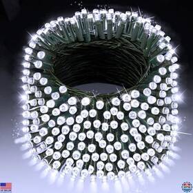 B09hcflm2b Stanley 1000 Led Outdoor Christmas Lights 8 Modes Timer Waterproof Green Wire