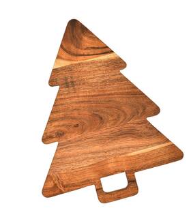 Wl-cb-033 Strendier Christmas Tree Shaped Wood Cutting Board For Kitchen Wooden S
