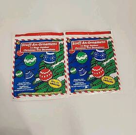Sunhill 078905321902 24 Vtg 1994 Nos Stuff An Ornament Huge Outdoor Christmas Tree Decor 21 Inch