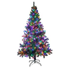 Sunnyglade 630128984793 6ft Artificial Christmas Tree With 400 Led Multicolored String