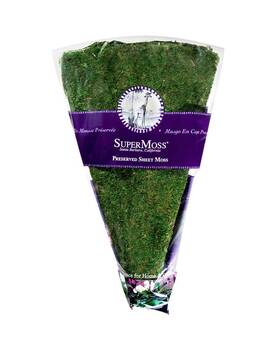 Supermoss 759834224594 22459 Preserved Moss Christmas Tree Skirt Rustic Natural And Reusable D Cor