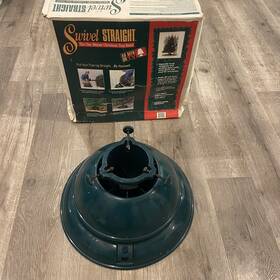Swivel Straight 780461100005 Christmas Tree Stand Holds Up To 10ft 100lb - Original Box