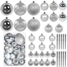 20071317501 Sy Craft Christmas Ball Ornaments For Decorations 41 Pieces Xmas Tree Champagne