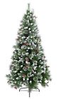 Sz736-210 Holiday Stuff Frosted Sweet Pine Artificial Christmas Tree Decorated Cones