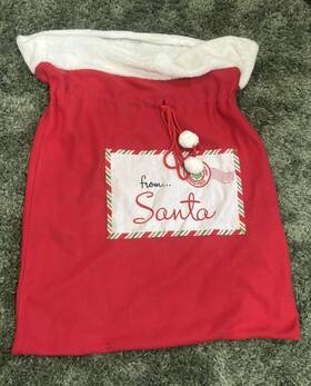 Xs0267 Tallon Christmas Santa Sack Jumbo 81 Cm Felt Stocking Bag Big Present Gifts Presents
