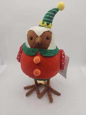 Target 042738036395 2023 Nwt Wondershop Featherly Friends Felt Bauble Christmas Bird Elf