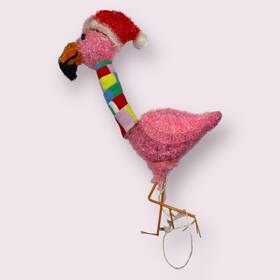 Target 051043506 Htf Wondershop Tinsel Christmas Flamingo Light-up Yard Stake Decoration - Read