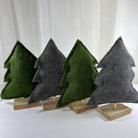 Target 684509183664 Bullseye Playground 2020 Christmas Tree Decoration 2 Green Gray