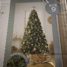 Target 804606873712 7.5ft Pre-lit Virginia Pine Xmas Tree Bicolor Lights Wondershop Summer Sale