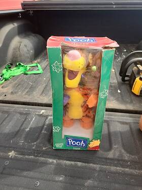 Telco 080524878200 Disney Tigger Motion-ette Christmas Animated Winnie The Pooh 1998 Nib