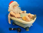 Telco Singing Santa Vintage Motionette Electric Dub In Bath Tub