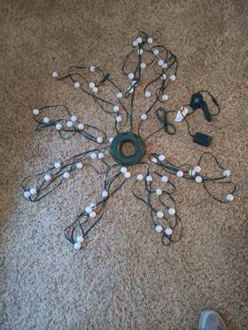 10956 Telebrands Corporation Tree Dazzler Multicolor Christmas Light Show