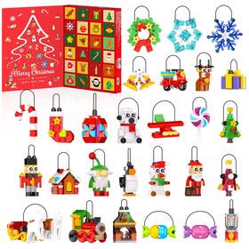 Lc0121 Tenhorses Christmas Advent Calendar 2025 Building Sets 24 Packs Ornaments Bu