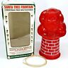 Tf-203 Tf203 Molor Products Vtg Santa Blow Mold Christmas Tree Self Waterer