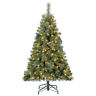 Tg50m3w92d01 Home Heritage Artificial Cascade Cashmere Christmas Tree Changing 192072511635