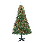 Tg66eh148m37 Holiday Time Madison Pine Artificial Christmas Tree With Lights