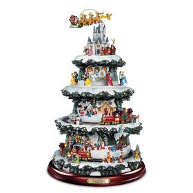 75-character The Bradford Exchange 107311001 Ultimate Disney Tabletop Christmas Tree