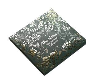 The Vedas 744110094961 Luxury Advent Calendar Of Teas 24 Christmas In Handstitched Cotton Teabags