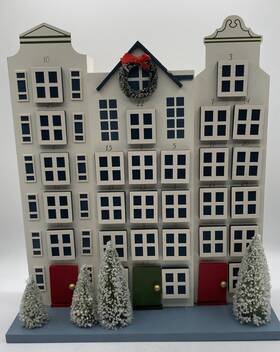 Threshold 191908675114 Christmas House Countdown Advent Calendar Holiday