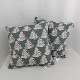 C780 Threshold 198101697028 2pc Studio Mcgee Woven Christmas Tree 20 Inch Square Throw Pillows #c780