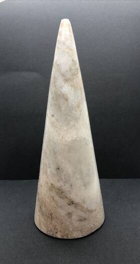 Threshold 198101847805 Small Marble Cone Christmas Tree Decor