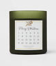Threshold Advent Calendar Candle Christmas Countdown Scented Fresh Fraser