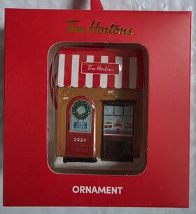 Tim Hortons 045114191213 2024 Bake Shop Christmas Ornament Limited Edition Collectable New
