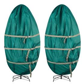 Tiny Tim Totes 196593837779 Premium Upright Christmas Tree Cover Canvas Storage Bag Fits Up To 7.5ft Tre