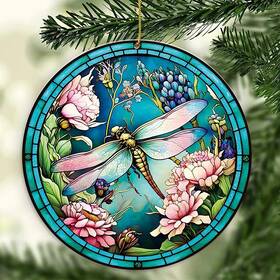 Tmovi 735294538976 Dragonfly Christmas Ornament Tree Holiday Decor 2024 Ch