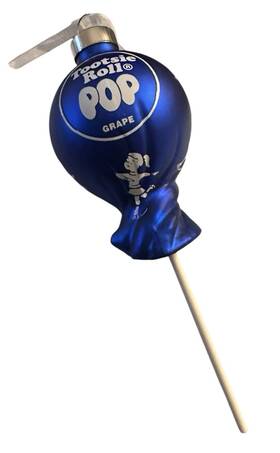 Tootsie Roll Pops 026301784951 Grape Pop Christmas Ornament New With Tag