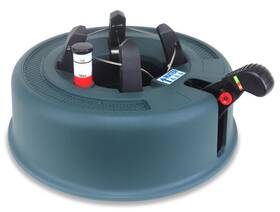 Hl9103r Top Treasures Christmas Tree Stand With Water Reservoir And Fast Clamp - Fits 6ft